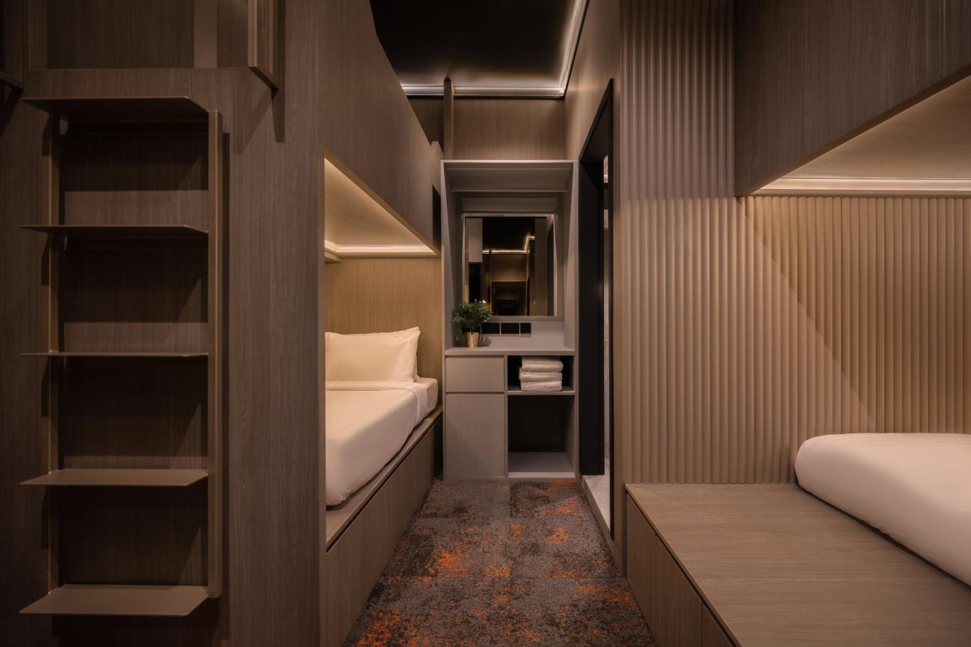 Cube Social Boutique Capsule Hotel At Boat Quay 新加坡 外观 照片